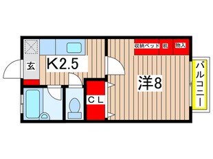 第二サンハイムの物件間取画像